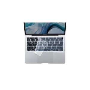サンワサプライ MacBook Air 13.3インチ Retinaディスプレイ用シリコンキーボードカバー(クリア) FA-SMACBA13R(代引不可)