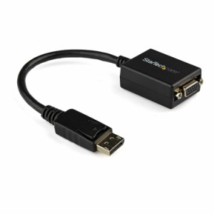 STARTECH.COM LTD DP2VGA2 DisplayPort(オス)-VGA(メス)変換アダプタ ディスプレイポート DP-VGA (D-Sub15ピン) 変換ケーブル 1920x1200 