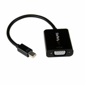 STARTECH.COM LTD MDP2VGA2 Mini DisplayPort 1.2-VGA変換アダプタ ミニディスプレイポート mDP Mini DP オス-VGA RGB (D-Sub15ピン) メ