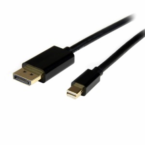 STARTECH.COM LTD MDP2DPMM2M Mini DisplayPort - DisplayPort 1.2 変換ケーブル 2m ミニディスプレイポート - ディスプレイポート4K対応
