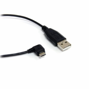 STARTECH.COM LTD UUSBHAUB6RA 1.8m micro USB変換ケーブル マイクロUSB右向きL型ケーブル USB A端子 オスーUSB micro-B端子 オス High S