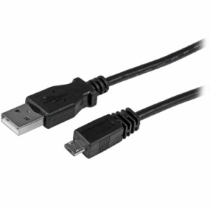 STARTECH.COM LTD UUSBHAUB1M 1m Micro USB2.0 変換ケーブルアダプタ USB A(オス) - USB マイクロ-B(オス) High Speed USB2.0対応(代引不