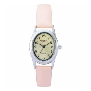 パーソンズ レディース腕時計 ピンク PE-043P 装身具 婦人装身品 婦人腕時計(代引不可)【送料無料】