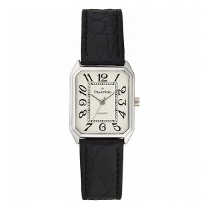 デビッドヒックス メンズ腕時計 ホワイト文字盤 DH-401B 装身具 紳士装身品 紳士腕時計(代引不可)【送料無料】