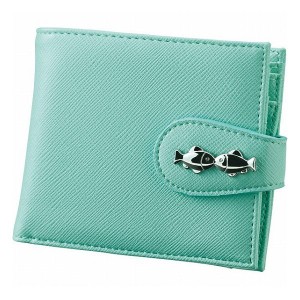 クリオブルー 二つ折財布 ブルー S-EGーCBL250ー1 装身具 財布 婦人札入れ(代引不可)【送料無料】