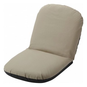 リクライニング座椅子 ベージュ M-96-2-2421 木製品・家具 ソファ・座椅子 肘なし座椅子(代引不可)【送料無料】
