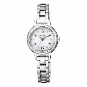ウィッカ 婦人ソーラー腕時計 シルバー KH9-914-15 装身具 婦人装身品 婦人腕時計(代引不可)【送料無料】