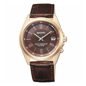 レグノ メンズソーラー電波腕時計 ローズゴールド KL8-210-90 装身具 紳士装身品 紳士腕時計(代引不可)【送料無料】