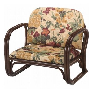 籐楽々便利座椅子 R5S110B 木製品・家具 籐家具 座椅子(代引不可)【送料無料】