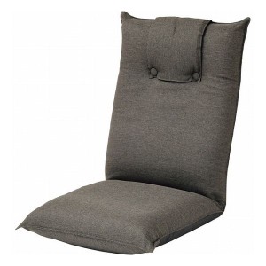低反発折りたたみ座椅子(2個組) グレー SOTT-1512C-GY-2 木製品・家具 ソファ・座椅子 肘なし座椅子(代引不可)【送料無料】