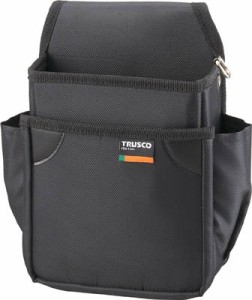 TRUSCO 小型腰袋 二段 ブラック【TC-51BK】(工具箱・ツールバッグ・ツールホルダ・バッグ)【送料無料】