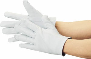 TRUSCO 袖なし革手袋 フリーサイズ【JK-14】(作業手袋・革手袋)