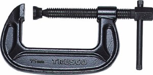 TRUSCO B型シャコ万力 75mm【TBC-75】(クランプ・バイス・シャコ万力)
