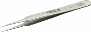 TRUSCO チタン製ピンセット 110mm 先細超極細型【4-TNF】(はんだ・静電気対策用品・ピンセット)【送料無料】