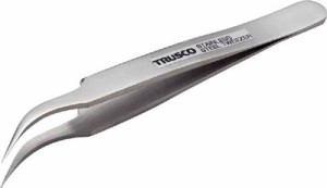 TRUSCO 高精度ステンレス製ピンセット 115mm 非磁性 先細鷲型【TSP-75】(はんだ・静電気対策用品・ピンセット)