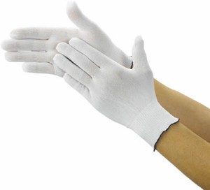 TRUSCO クリーンルーム用インナー手袋 Mサイズ【TPG-310-M】(理化学・クリーンルーム用品・クリーンルーム用手袋)