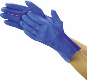 TRUSCO 耐油ビニール手袋 Lサイズ【TGL-230L】(作業手袋・ビニール手袋)
