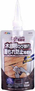 アサヒペン ワンタッチ木部用ヒビ割レ雨モレ防止補修材 200ML 310903