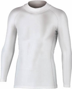 オタフク BTパワーストレッチハイネックシャツ ホワイト L JW170WHL