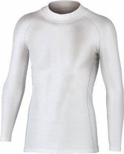 オタフク BTパワーストレッチハイネックシャツ ホワイト S JW170WHS