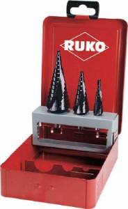 RUKO 2枚刃スパイラルステップドリル 39mm チタンアルミニウム 101056F【送料無料】