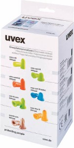 ＵＶＥＸ 防音保護具耳栓ｃｏｍ４−ｆｉｔ ３００組入 2112023【送料無料】