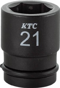 ＫＴＣ 12．7ｓｑ．インパクトレンチ用ソケット（標準） ピン・リング付8ｍｍ【BP4-08P】