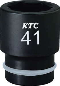 ＫＴＣ 19．0ｓｑ．インパクトレンチ用ソケット（標準）ピン・リング付19ｍｍ【BP6-19P】【送料無料】