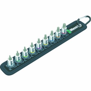 Wera BELT 3 8767A TX HF ベルトソケットセット 1/4 3882【送料無料】