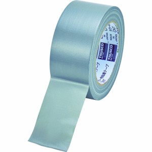 TRUSCO トラスコ カラー布粘着テープ 幅50mm長さ25m シルバー CNT5025SV