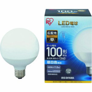 IRIS LED電球 ボール電球タイプ 100形相当 昼白色 1340lm LDG12NG10V4