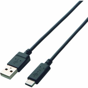 エレコム エレコム USB2.0ケーブル(A-C) 1.0m ブラック TBAC10NBK