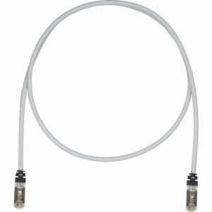 パンドウイット CAT6A/CAT6 シールドパッチコード 10m ライトグレー STP6X10MIG【送料無料】