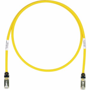 パンドウイット CAT6A/CAT6 シールドパッチコード 10m 黄 STP6X10MYL【送料無料】