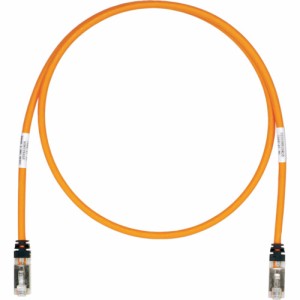 パンドウイット CAT6A/CAT6 シールドパッチコード 15m オレンジ STP6X15MOR【送料無料】