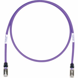 パンドウイット CAT6A/CAT6 シールドパッチコード 3m 紫 STP6X3MVL