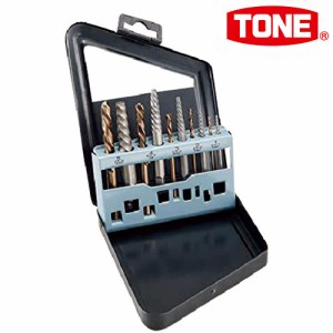 TONE トネ エキストラクターセット ETS10 ねじ切り工具 切削工具 タップ・ボルト除去工具 工具【送料無料】