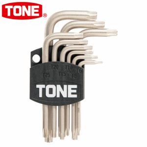 TONE トネ トルクスL形レンチセット 9点セット TXLN900H ドライバー 六角棒レンチ 手作業工具 ヘックスローブレンチ 工具【送料無料】