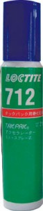 ロックタイト 硬化促進剤 712（ＴＡＫＰＡＫアクセラレーター） 20ｇ【712-20】(接着剤・補修剤・瞬間接着剤)