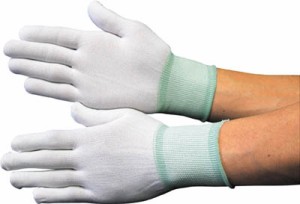 ブラストン ナイロンフィット手袋−Ｓ【BSC-23-S】(理化学・クリーンルーム用品・クリーンルーム用手袋)