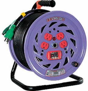 日動 電工ドラム 標準型100Ｖドラム アース過負荷漏電しゃ断器付 30ｍ【NF-EK34】【送料無料】