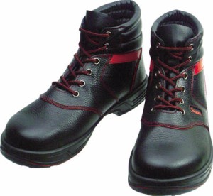 シモン 安全靴 編上靴 ＳＬ22−Ｒ黒／赤 25．5ｃｍ【SL22R-25.5】(安全靴・作業靴・安全靴)【送料無料】