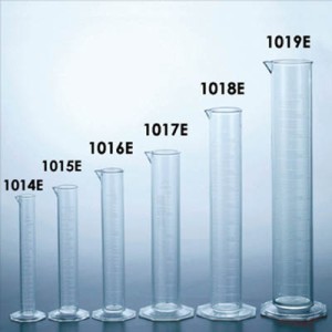 サンプラ ＴＰＸメスシリンダー 200ｍｌ【1015E】(理化学・クリーンルーム用品・メスシリンダー・フラスコ)