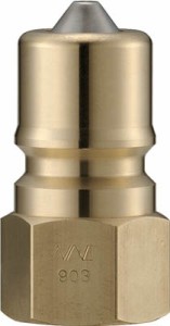 ナック クイックカップリング ＳＰＥ型 真鍮製 大流量型 オネジ取付用【CSPE08P2】(流体継手・チューブ・カップリング)【送料無料】