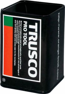 ＴＲＵＳＣＯ デザイン缶 有効内寸62ｍｍＸ62Ｘ93【TRUSCO-KAN65】(ＯＡ・事務用品・文具)