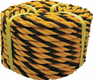ユタカ ロープ 標識ロープ（ＯＢ） 12×20【YEB1220】(ロープ・ひも・標識ロープ)