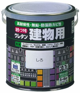 ロック 油性ウレタン建物用 くろ 1．6Ｌ【H06-1611 6S】(塗装・内装用品・塗料)【送料無料】