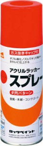 ロック 元気アクリルラッカースプレー 黄色 300ｍｌ【H62-8824 65】(塗装・内装用品・塗料)