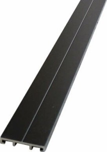 アルインコ 波板用母屋枠 2．4Ｍ ブラック【BA175K】(建築金物・工場用間仕切り・波板)