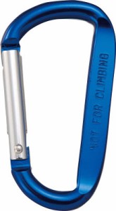 ＴＲＵＳＣＯ カラビナ 線径8ｍｍＸ80ｍｍ Ｄ型 ブルー【TKN880BL】(工具箱・ツールバッグ・ツールホルダ・バッグ)
